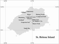 Map of St. Helena