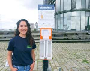 Gabriela Escobar Sánchez vom IOW mit einem der neuen „Warnow- Ascher“.