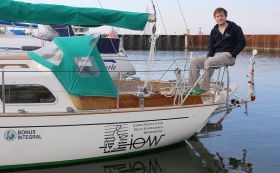 BloomSail-Projektleiter und Skipper Jens Müller