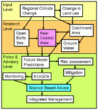 AMBER flowchart "Towards an Ecosystem Based Management"