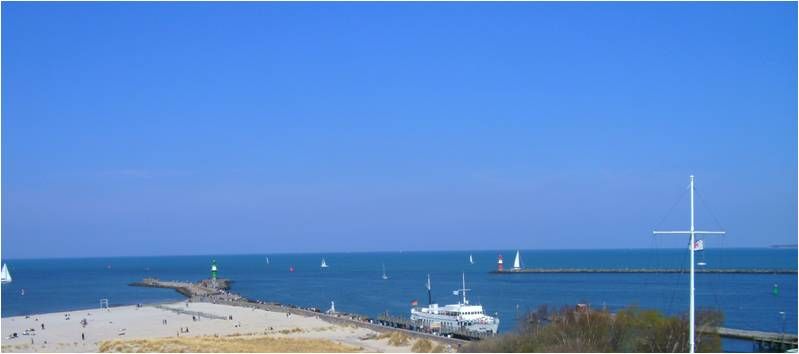 Waterfront in Warnemünde