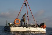 Sediment coring pontoon "Boreas"