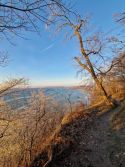Aussicht vom Wanderweg auf Vilm bei Rügen
