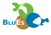 Logo of Project BluEs sponsored by BMBF