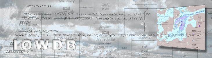 Ozeanographische Datenbank des IOW