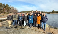 Participants in the joint workshop at Tvärminne