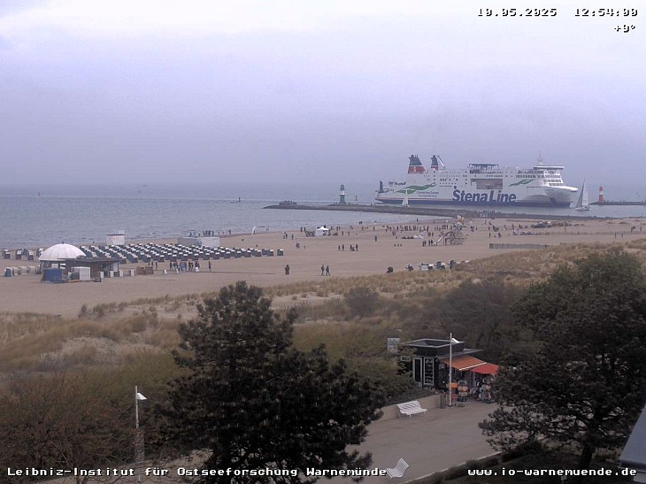 Webcam Leibniz-Institut für Ostseeforschung Warnemünde