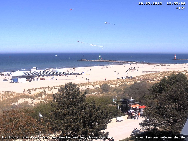 Webcam Leibniz-Institut für Ostseeforschung Warnemünde