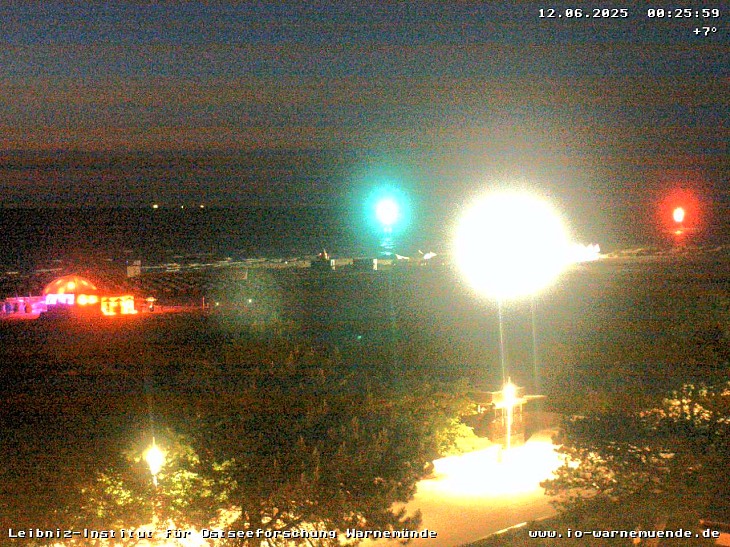Webcam Leibniz-Institut für Ostseeforschung Warnemünde