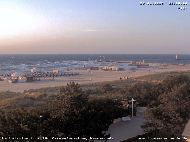 Webcam Leibniz-Institut für Ostseeforschung Warnemünde