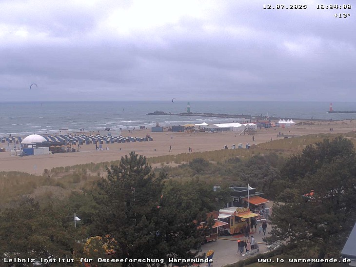 Webcam Leibniz-Institut für Ostseeforschung Warnemünde