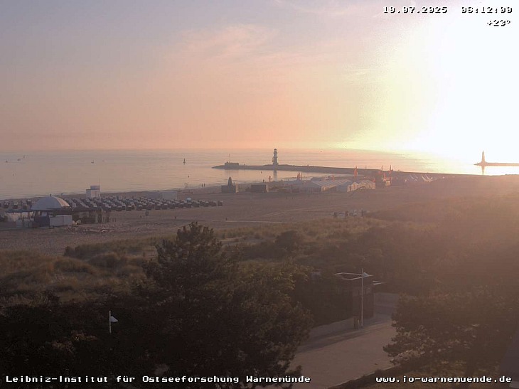Webcam Leibniz-Institut für Ostseeforschung Warnemünde