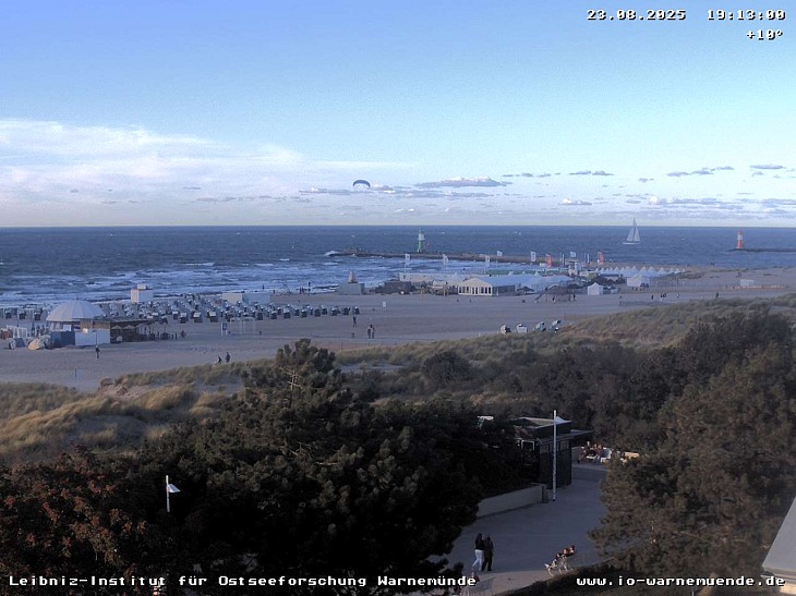 Webcam Leibniz-Institut für Ostseeforschung Warnemünde
