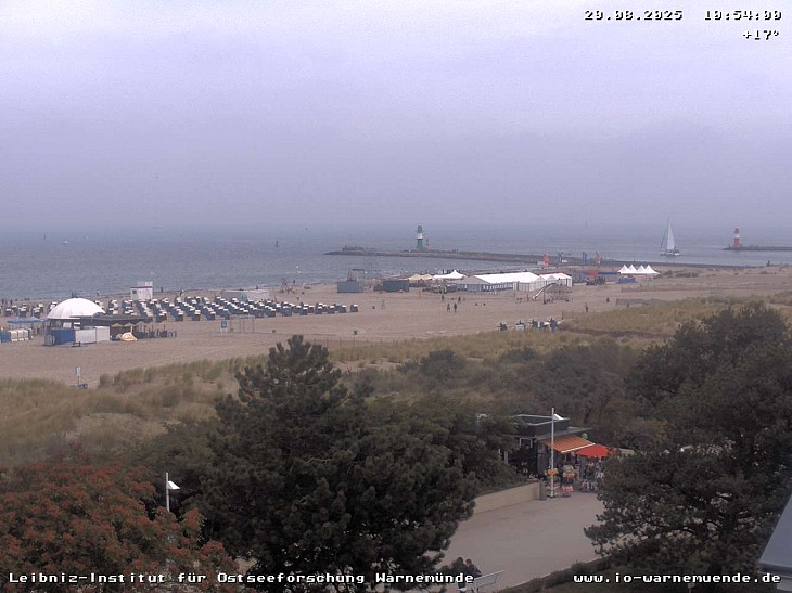 Webcam Leibniz-Institut für Ostseeforschung Warnemünde