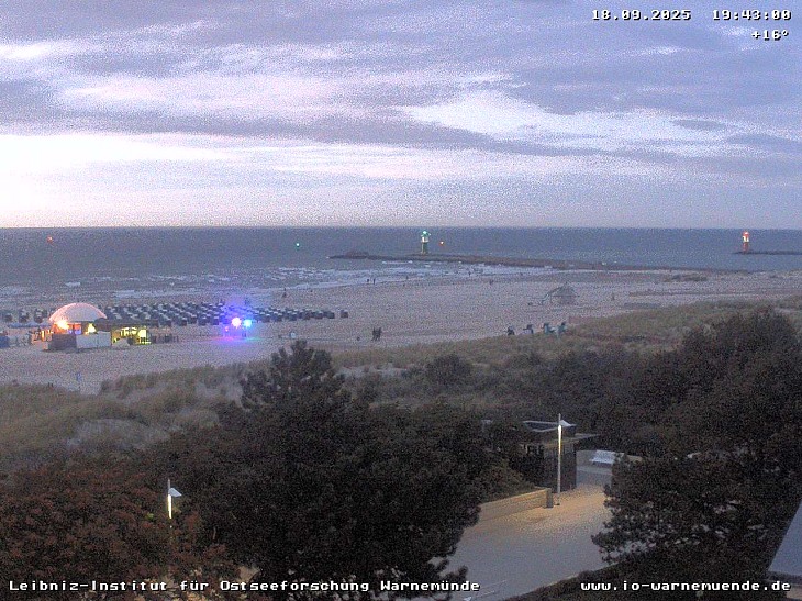 Webcam Leibniz-Institut für Ostseeforschung Warnemünde