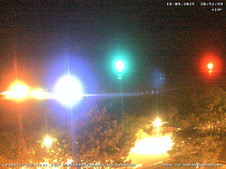 Webcam Leibniz-Institut für Ostseeforschung Warnemünde